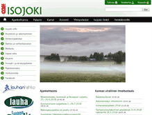 Tablet Screenshot of isojoki.fi